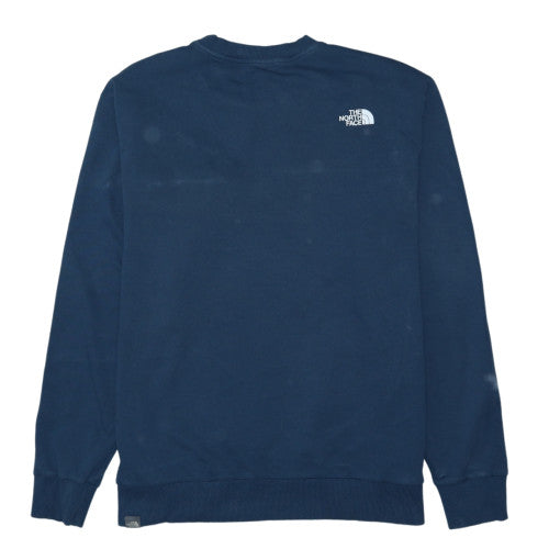 The North Face Men's Blue Pullover Sweatshirt 2XL Regular Fit