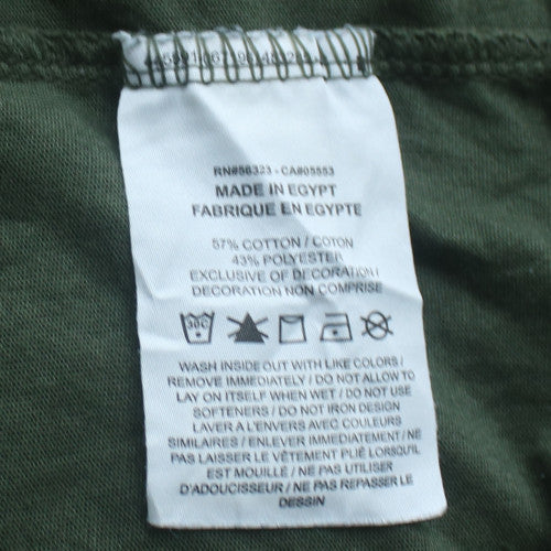 Nike Men's Green Dri-FIT 4XL Crew Neck Short Sleeve T-Shirt