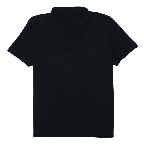 Calvin Klein Men's Black XL Regular Fit Cotton Polo Shirt