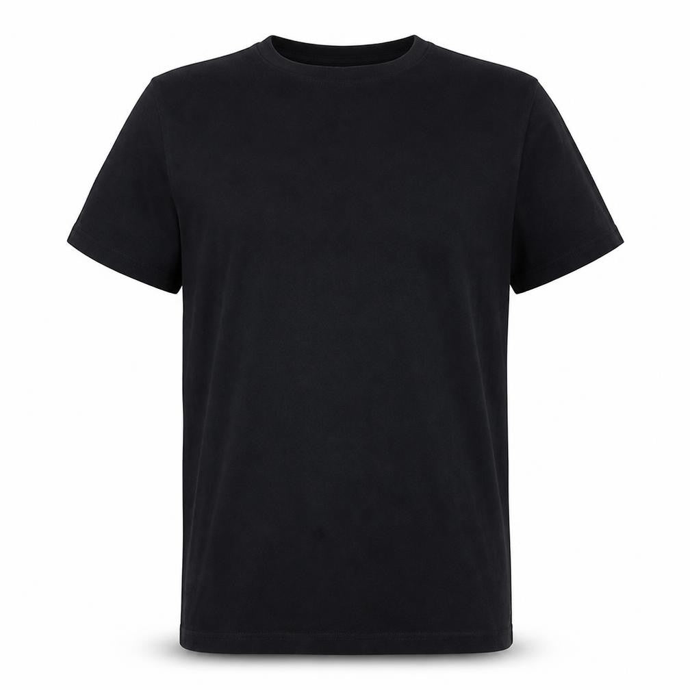 Calvin Klein Men's Black Cotton Crew Neck XL Regular Fit T-Shirt