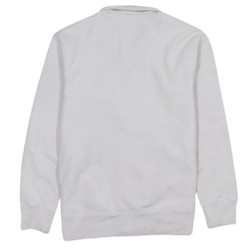 Champion Men's White XS 1/4 Zip Fleece Sweatshirt