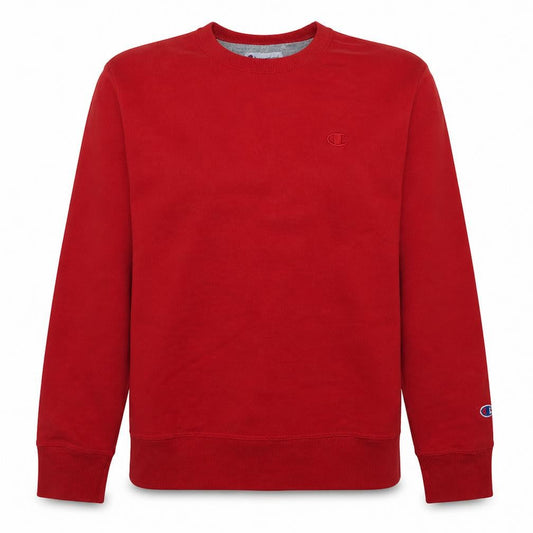 Champion Men's Red Crew Neck Sweatshirt M Classic Fit Athletic