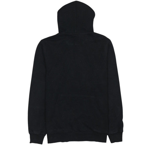 Puma Men's Black Pullover Hoodie Medium Logo Fleece Sweatshirt