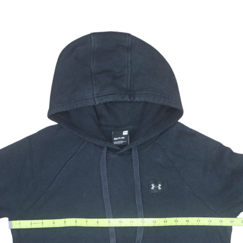 Under Armour Men's Black Pullover Hoodie Small Cotton Blend