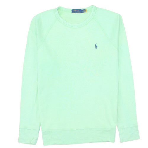 Polo Ralph Lauren Men's Green Cotton Pullover Sweatshirt M