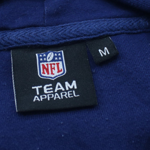 NFL Team Apparel Men's Blue Patriots Pullover Hoodie M Regular Fit