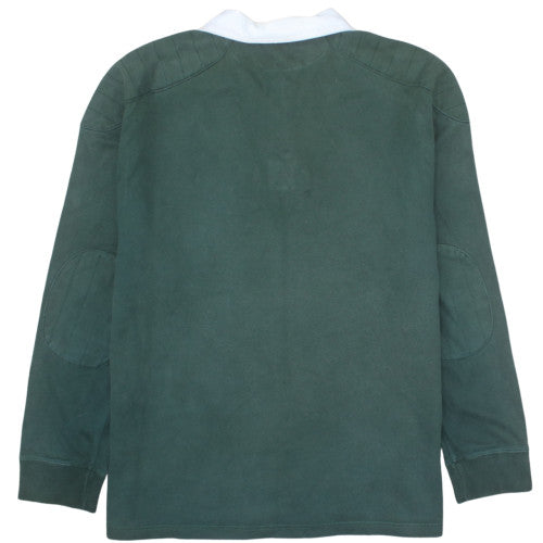 Polo Ralph Lauren Men's Green XL Rugby Sweatshirt Custom Fit