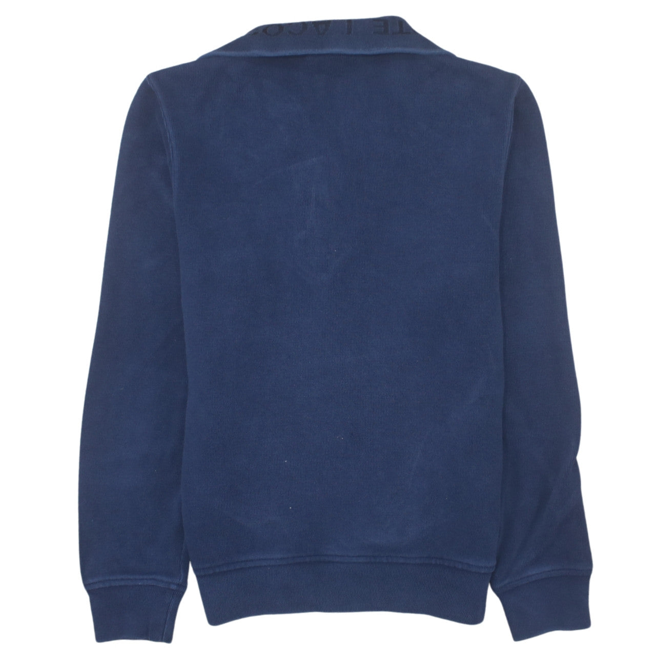 Lacoste Men's Blue 1/2 Zip Cotton Sweatshirt Size S