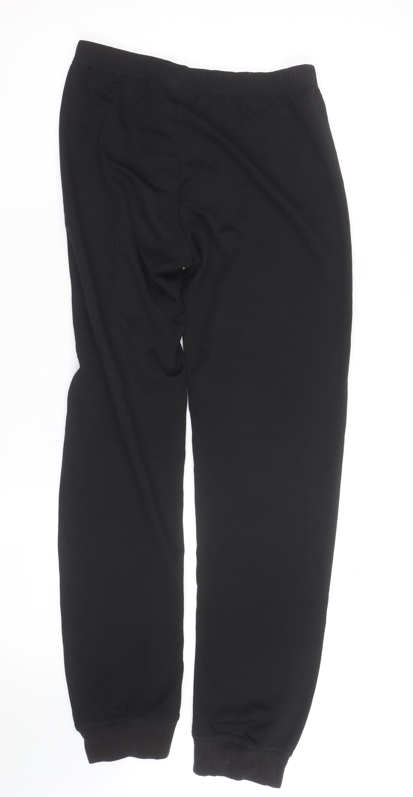 Crivit Men's Black Jogger Trousers S Regular Fit Elastic Waist