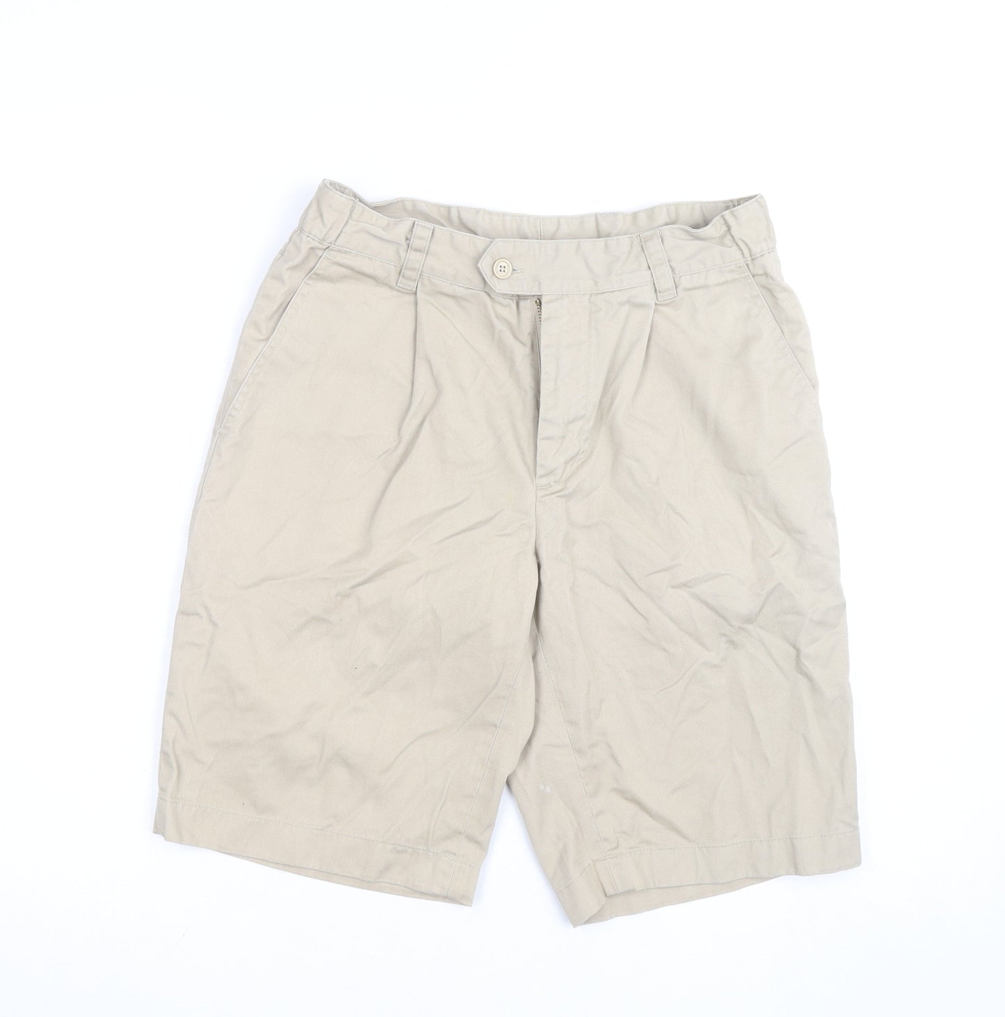 Bandido Men's Beige Chino Shorts Size M Regular Fit Casual Cotton
