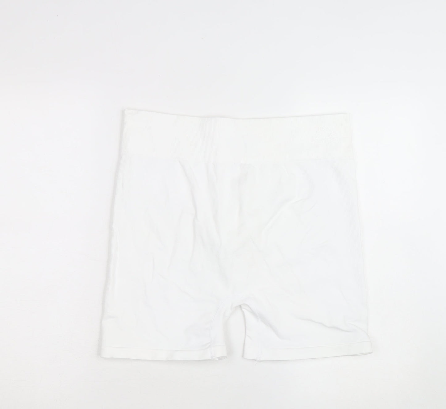 Kappa x Primark Women White L Biker Activewear Shorts