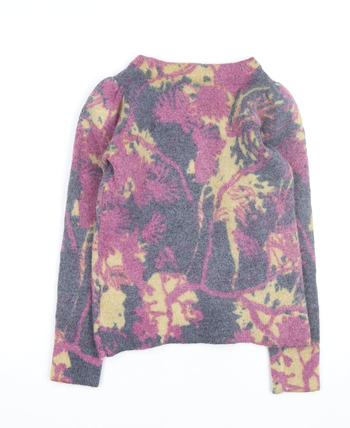 White Stuff Womens Multicoloured Wool Alpaca Jumper Size 8