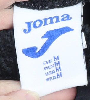 Joma Men's Black Athletic Sports Shorts Size M Quick Dry