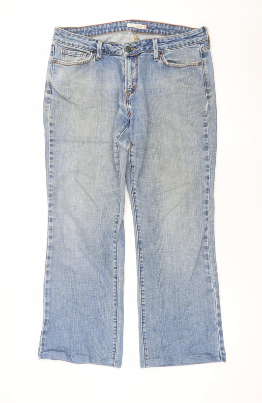 Levi's Women's Blue Bootcut Jeans Size 12 Regular Fit
