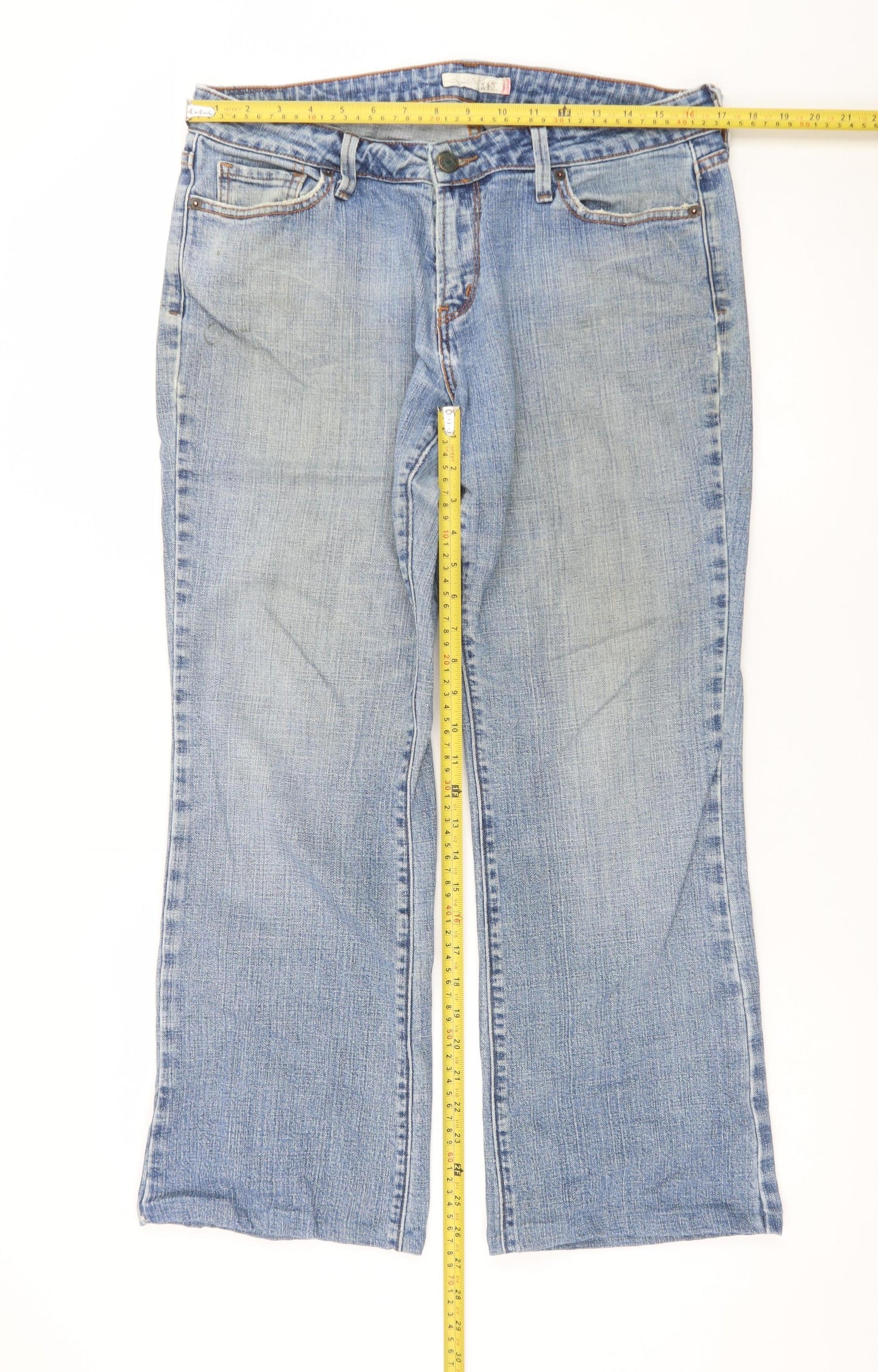 Levi's Women's Blue Bootcut Jeans Size 12 Regular Fit