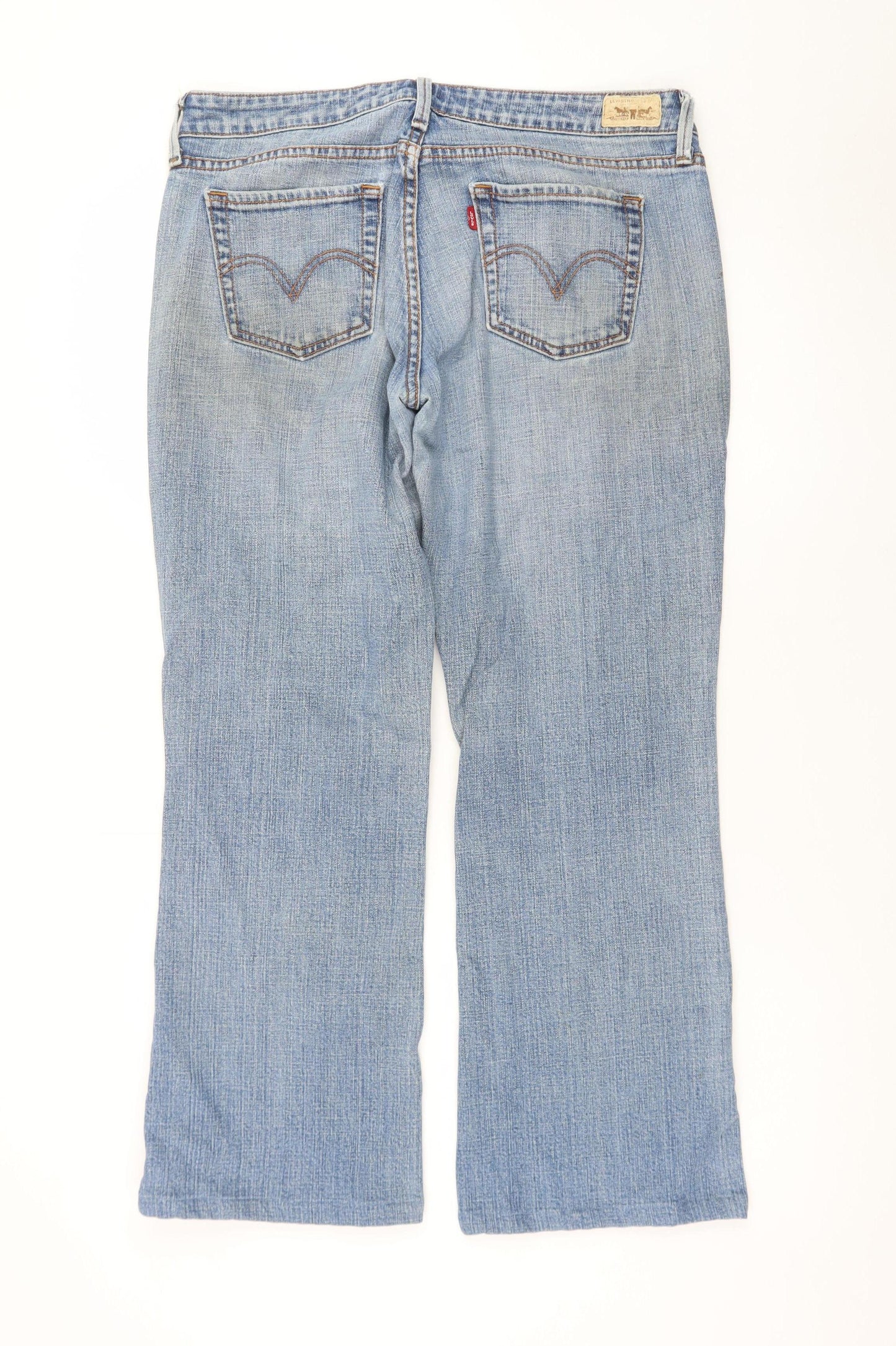 Levi's Women's Blue Bootcut Jeans Size 12 Regular Fit