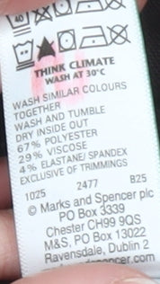 Marks and Spencer Women Brown Size 14 Wide-Leg Trousers