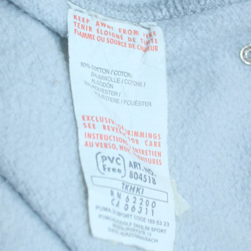 Puma Men's Grey XL Track Jacket Full Zip Fleece Activewear