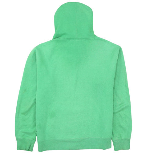 DC Men’s Green Pullover Hoodie Size M Fleece Graphic Logo Skate Style