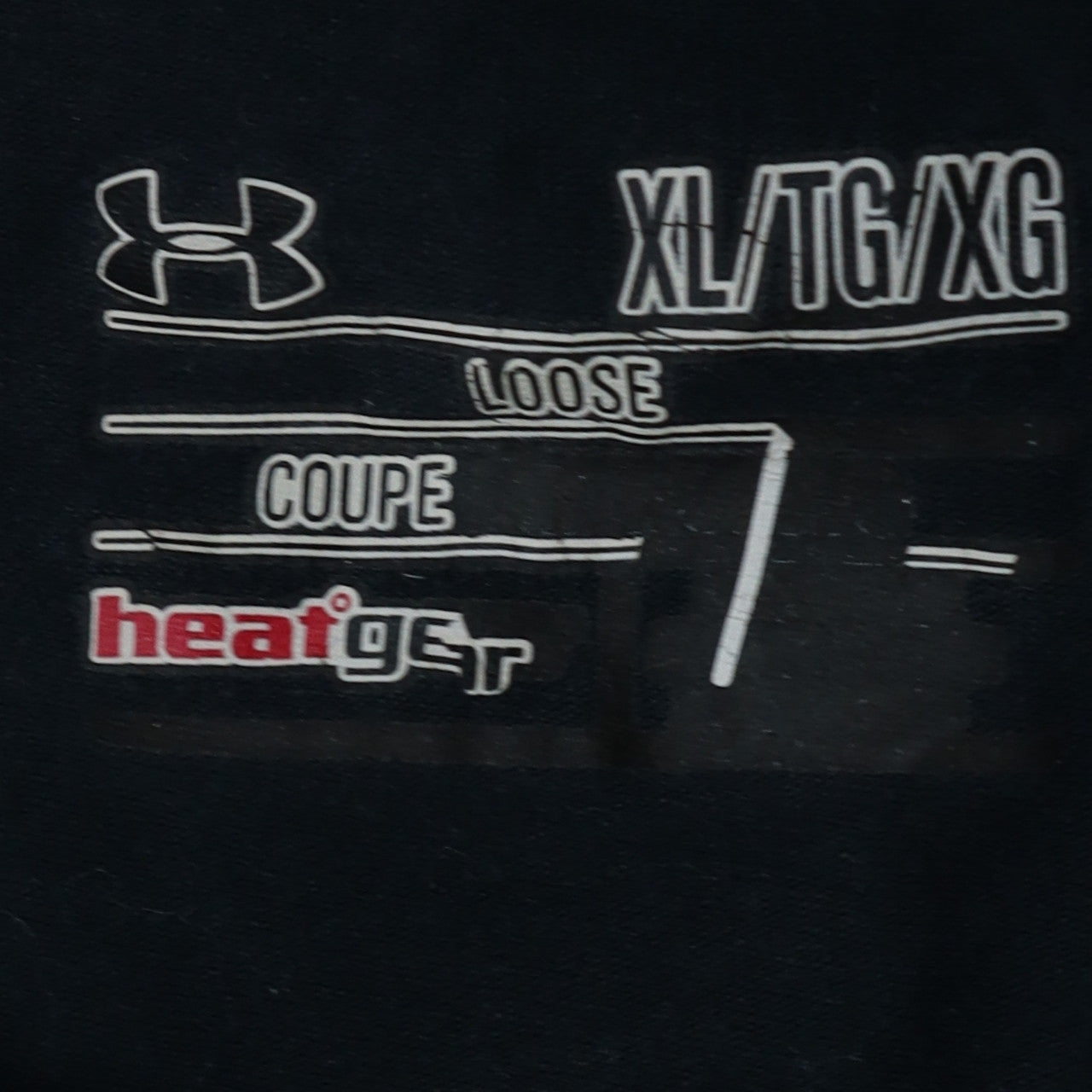 Under Armour Men's Black XL HeatGear Sports Graphic T-Shirt