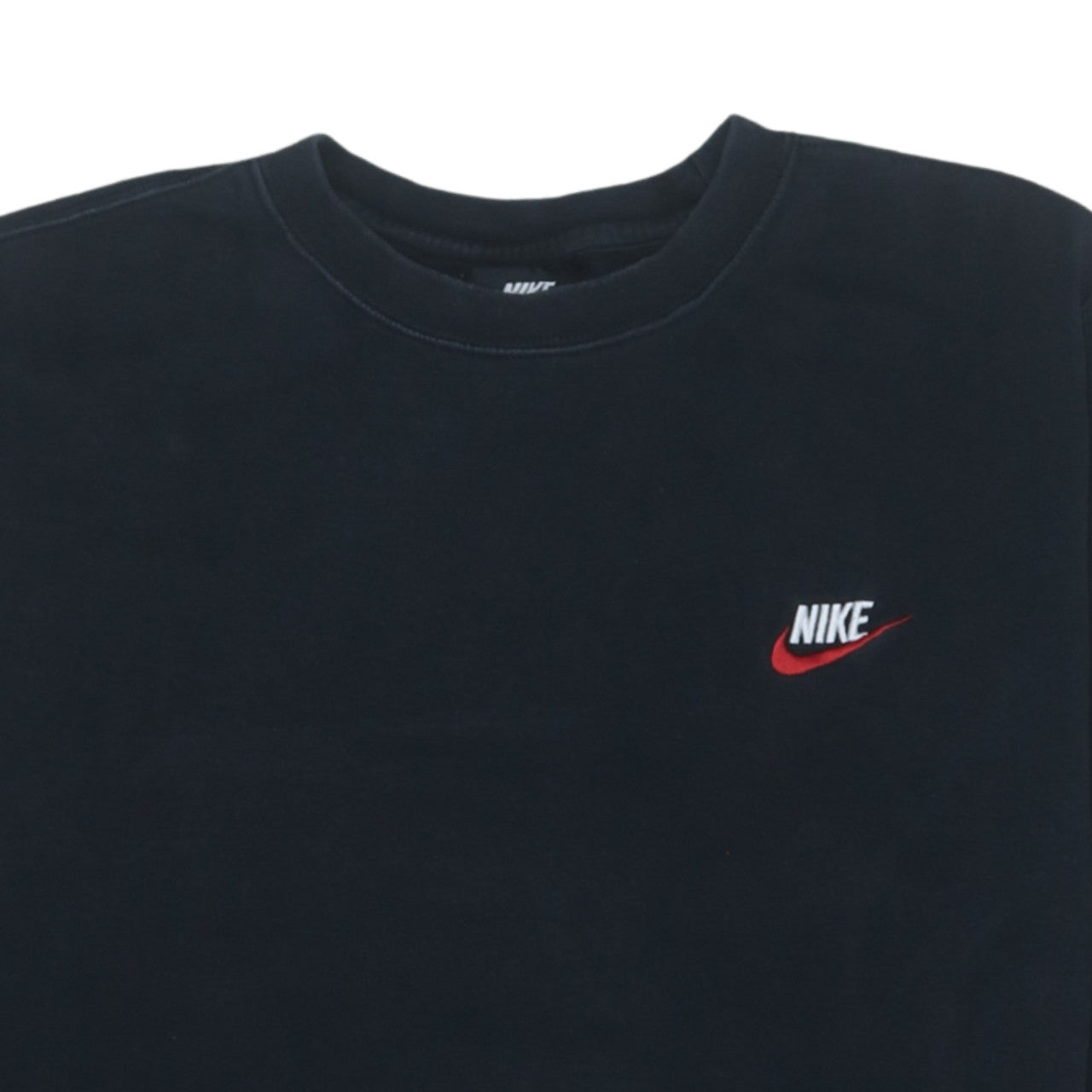 Nike Men's Black L Pullover Crew Neck Fleece Sweatshirt