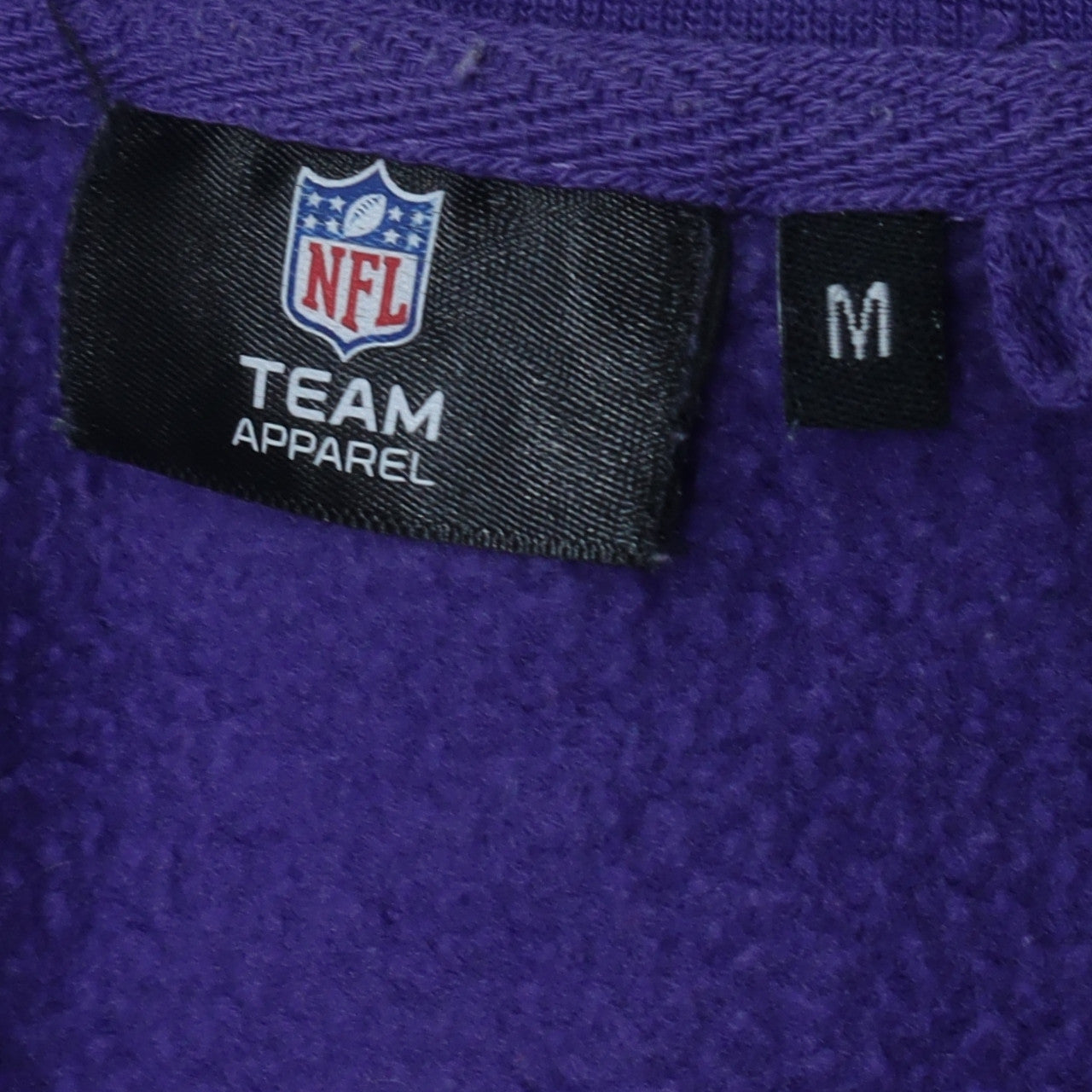 NFL Team Apparel Women's Purple Minnesota Vikings Sweatshirt Medium