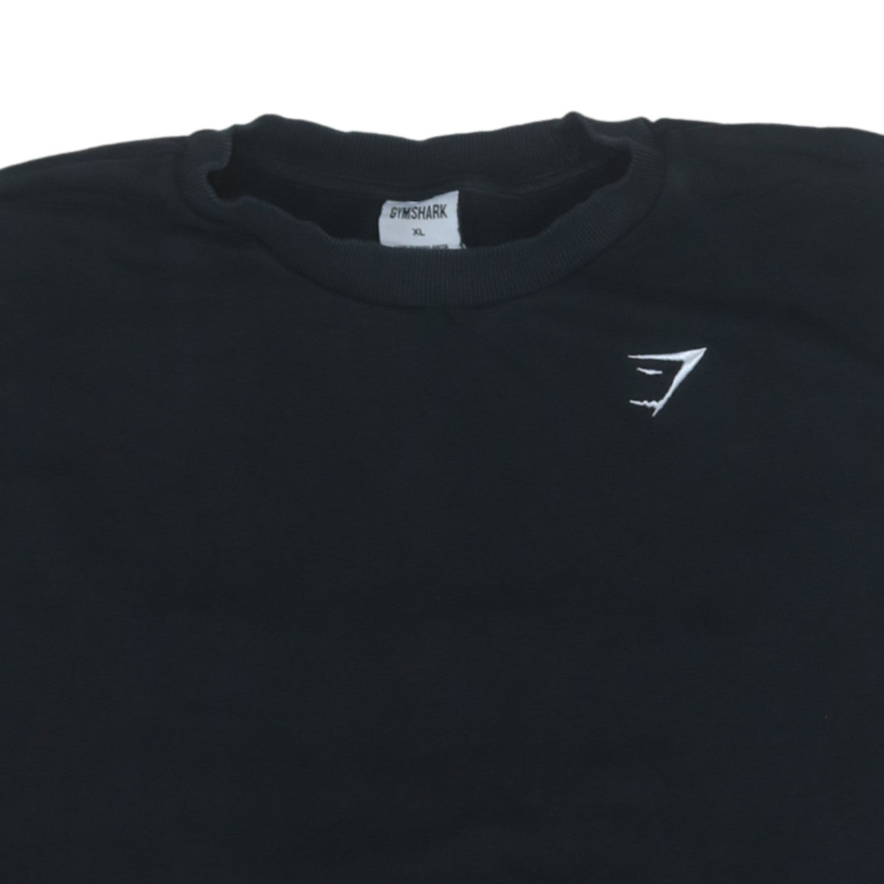 Gymshark Women's Black XL Crew Neck Pullover Sweatshirt Cotton Blend