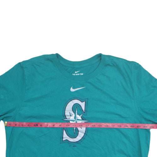 Nike Men's Teal XL Crew Neck Graphic Sports T-Shirt