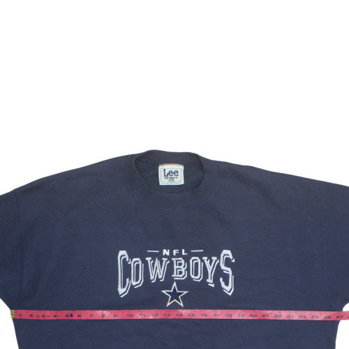Lee Sport Men's Navy Dallas Cowboys NFL Graphic Sweatshirt XL