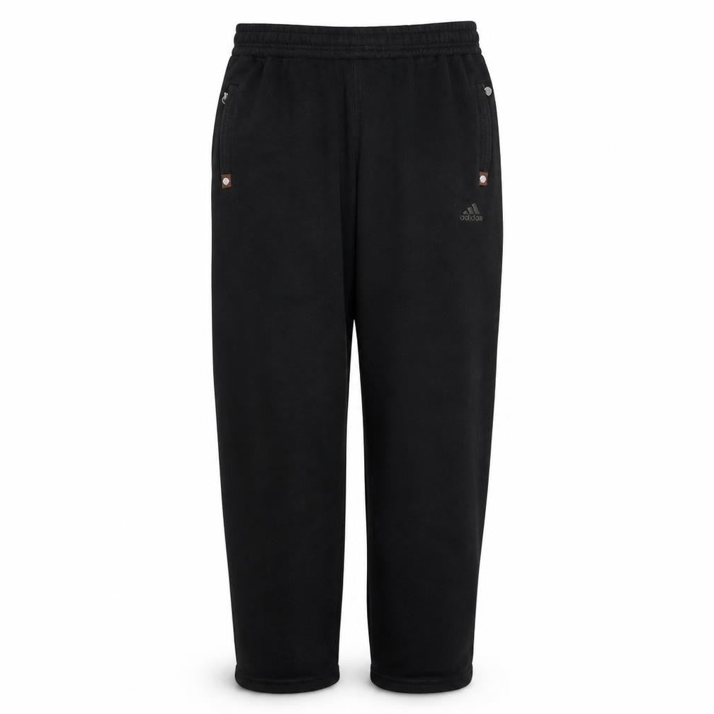 Adidas Women’s Black Fleece Track Pants L Regular Fit Activewear