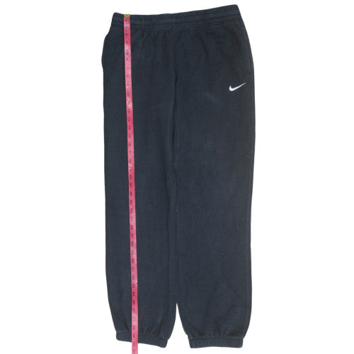 Nike Men's Black Fleece Jogger Trousers M Regular Fit Activewear