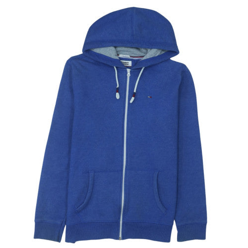 Tommy Jeans Men's Blue 2XL Full Zip Hoodie