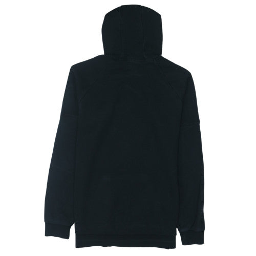 adidas Mens Black Pullover Hoodie Size M Sports Fleece Sweatshirt