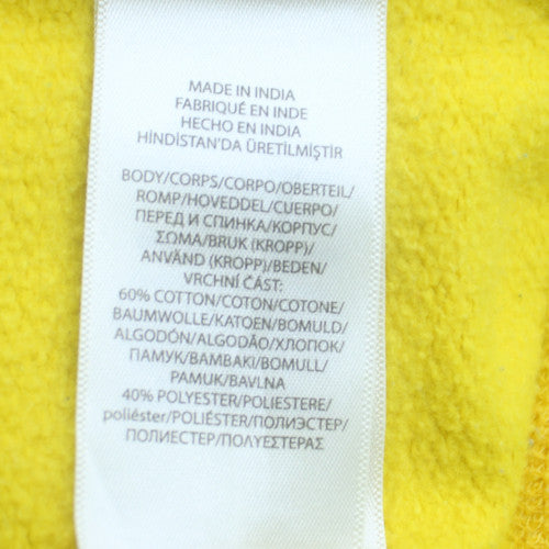 Polo Ralph Lauren Men's Yellow Crew Neck Pullover Sweatshirt M