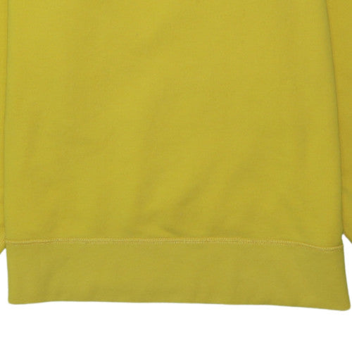 Polo Ralph Lauren Men's Yellow Crew Neck Pullover Sweatshirt M