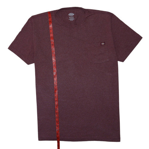 Dickies Men's Brown 2XLT Crew Neck Short Sleeve Jersey T-Shirt