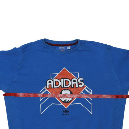 Adidas Men Blue Star Wars Pullover Sweatshirt XL Crew Neck