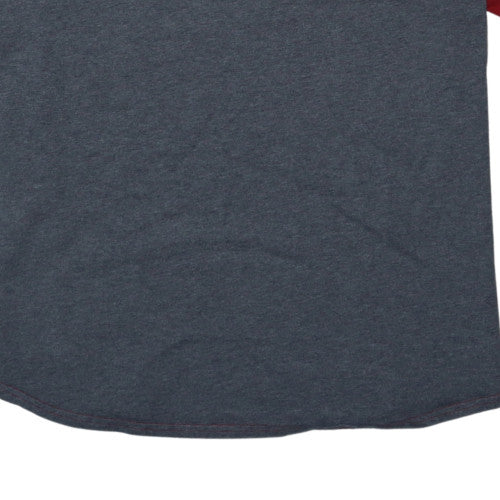 Additional view of Walt Disney World Women’s Grey Red Raglan Mickey T-Shirt XL