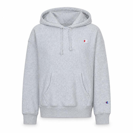 Champion Womens Grey Hoodie Size M Reverse Weave Pullover