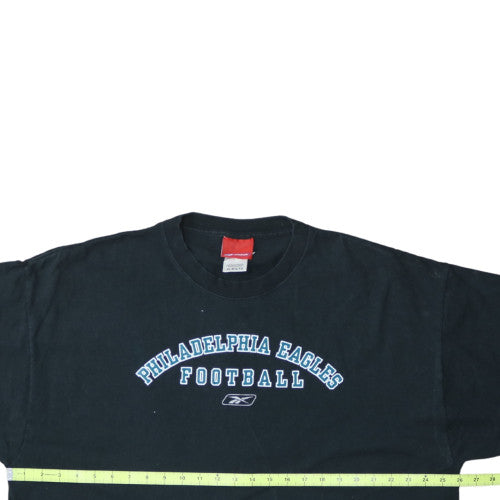 Reebok Men’s Black Philadelphia Eagles XL Sports T-Shirt