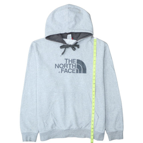 The North Face Men's Grey XL Pullover Hoodie Fleece Outdoor Sweatshirt