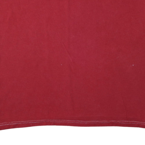 Starter Dri-Star Men’s Red V-Neck Short Sleeve 2XL T-Shirt