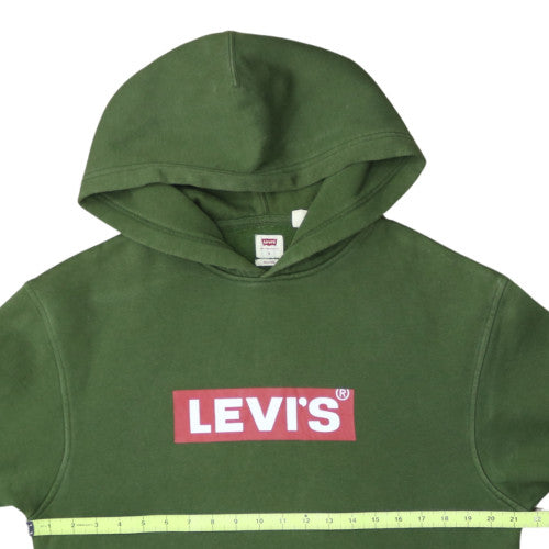 Levi's Men's Green Relaxed Fit Pullover Hoodie Size S