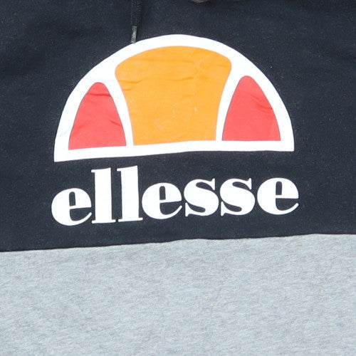 Ellesse Men's Multicoloured Pullover Hoodie XS Logo Sportswear