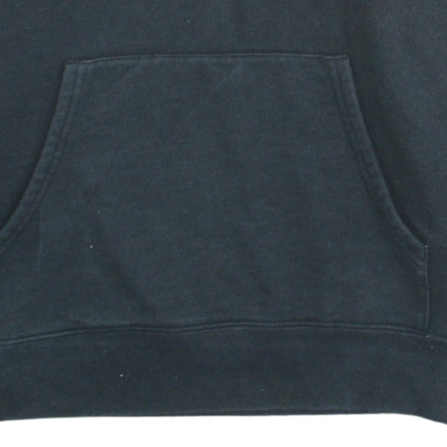 Carhartt Men's Black Pullover Hoodie L Fleece Cotton Blend