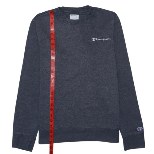 Champion Men's Grey Small Pullover Crew Neck Sweatshirt