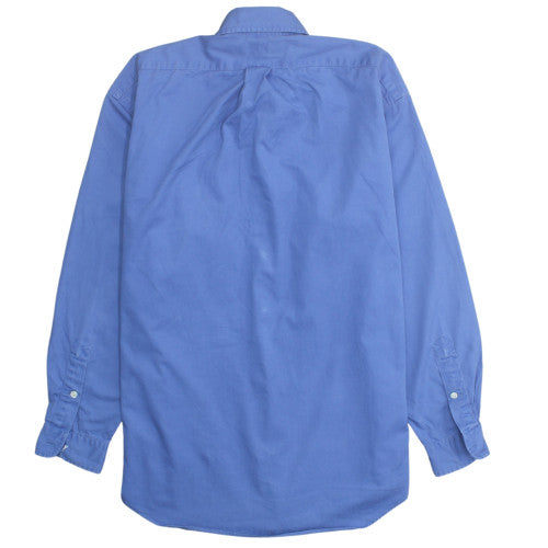 Ralph Lauren Men's Blue Cotton Blake Button-Down Shirt M