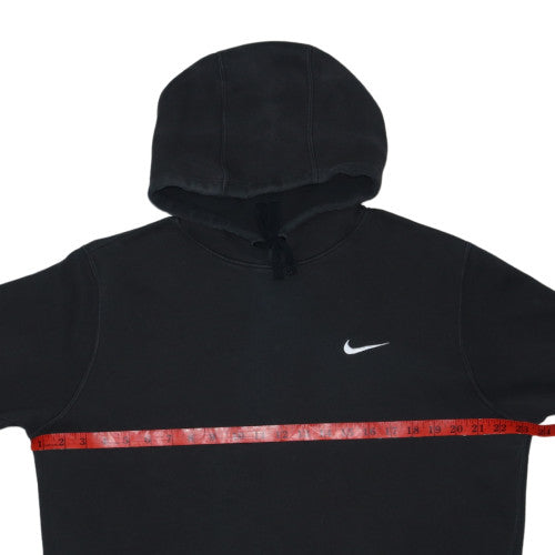 Nike Men's Black Pullover Hoodie L Logo Fleece Sportswear