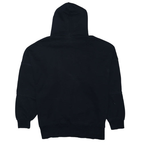 Reebok Women's Black Pullover Hoodie Medium Cotton Blend Sweatshirt