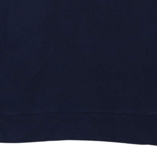 Calvin Klein Women’s Navy Blue Logo Crew Neck Pullover Sweatshirt L